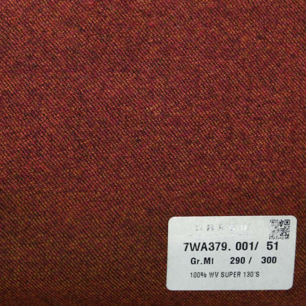 7WA379.001/51 Drago - Vải Suit - Đỏ trơn